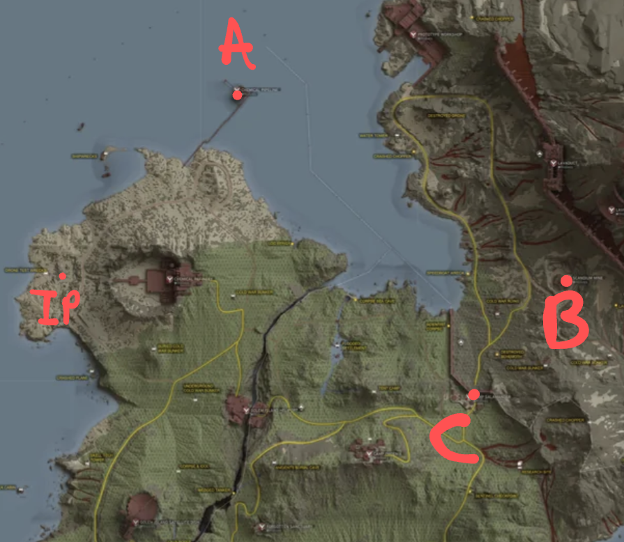 Operation Titan Shield tacmap